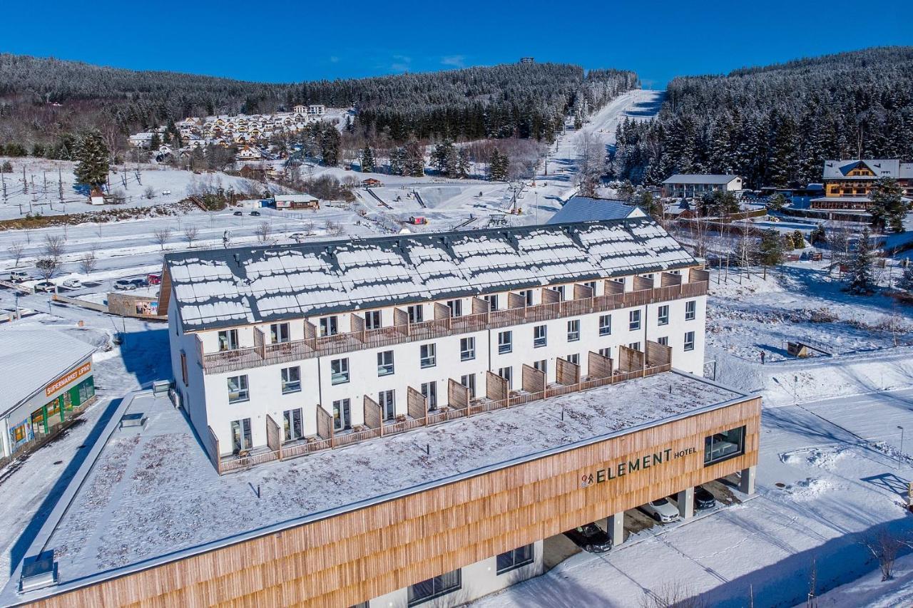 Hotel Element Lipno nad Vltavou Dış mekan fotoğraf